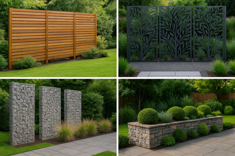 15 Privacy Screen Outdoor Ideas for Style and Comfort