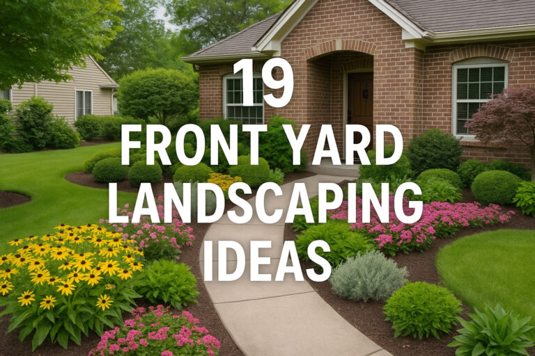 19 Front Yard Landscaping Ideas for a Beautiful Home Exterior