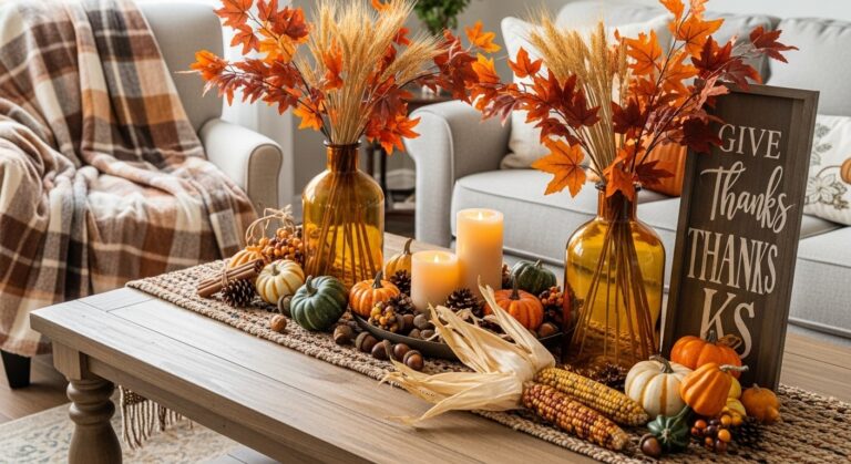 13 Simple Yet Stunning Thanksgiving Decor Ideas