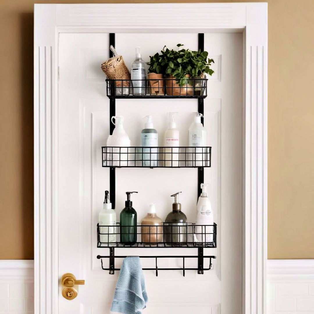 above the door shelves