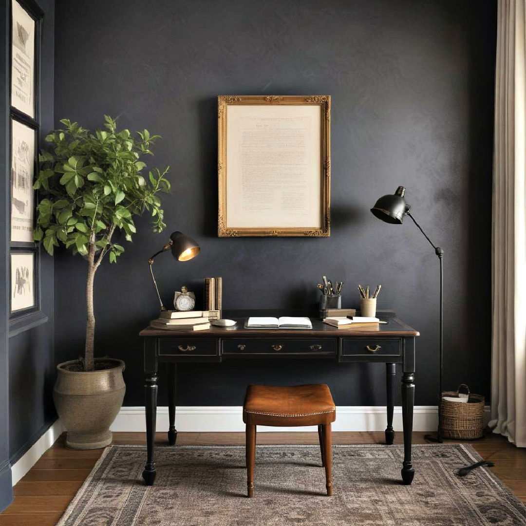 add a vintage writing desk
