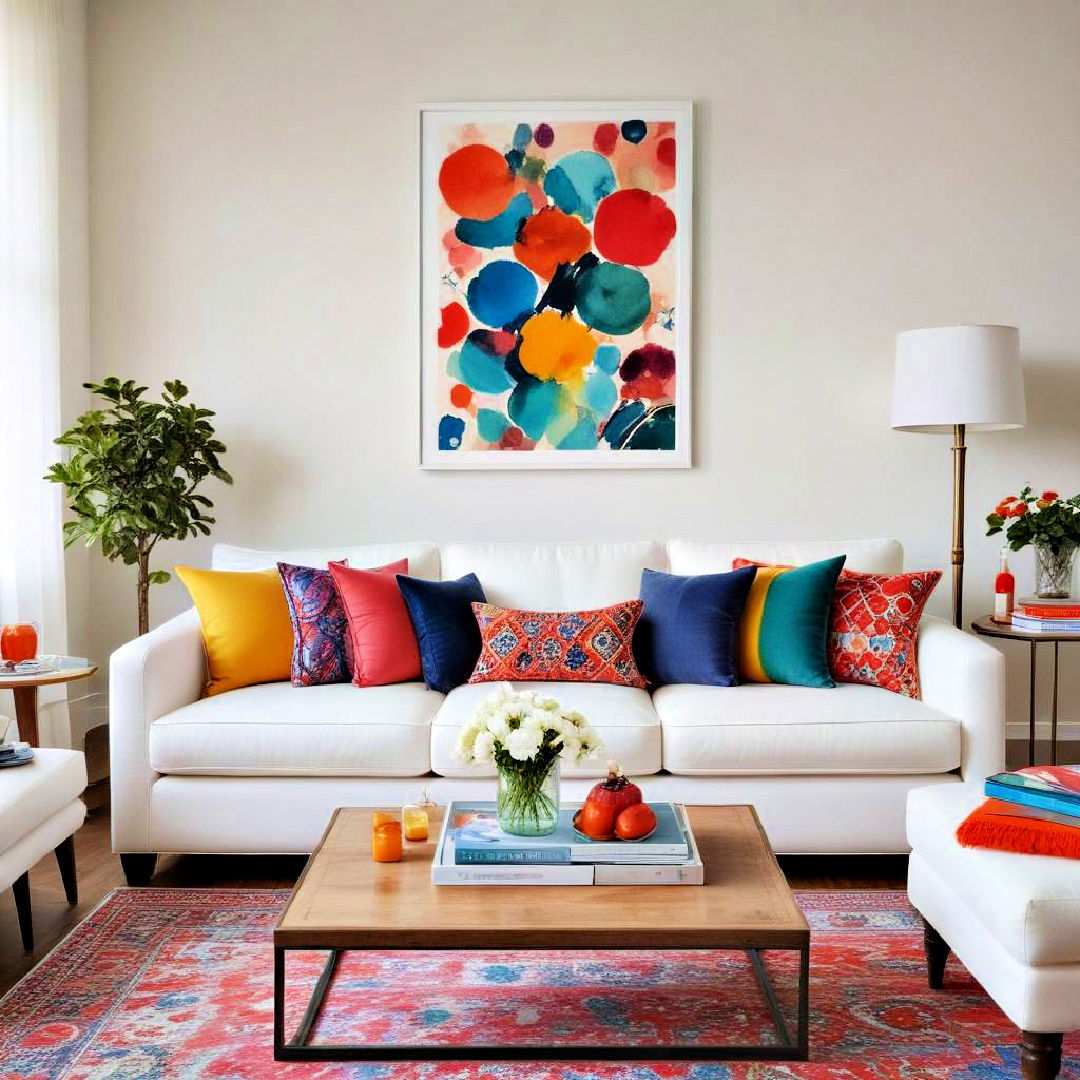 add colorful accents