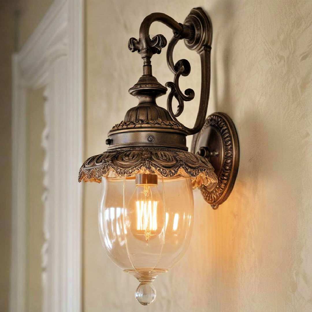 antique lighting fixtures for vintage charm