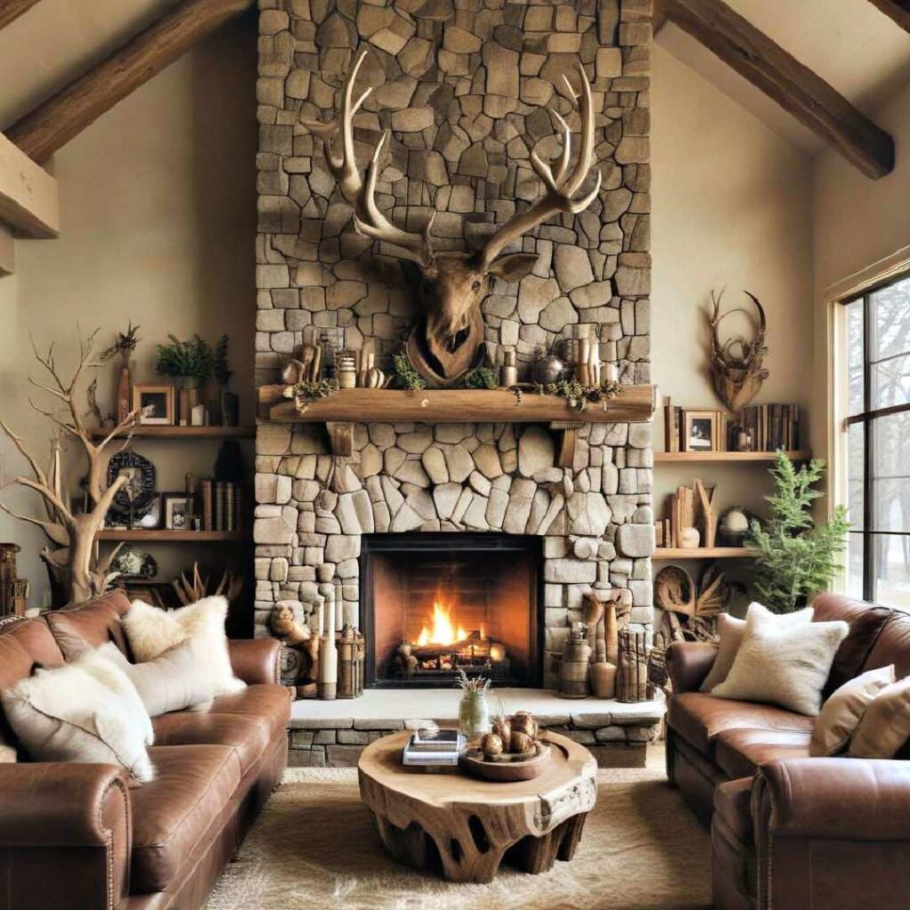20 Rustic Fireplace Ideas To Inspire You — PlantWorksNYC