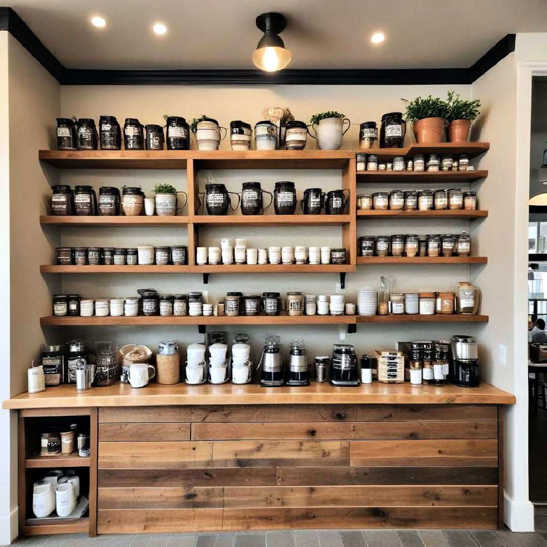 artisanal coffee bar