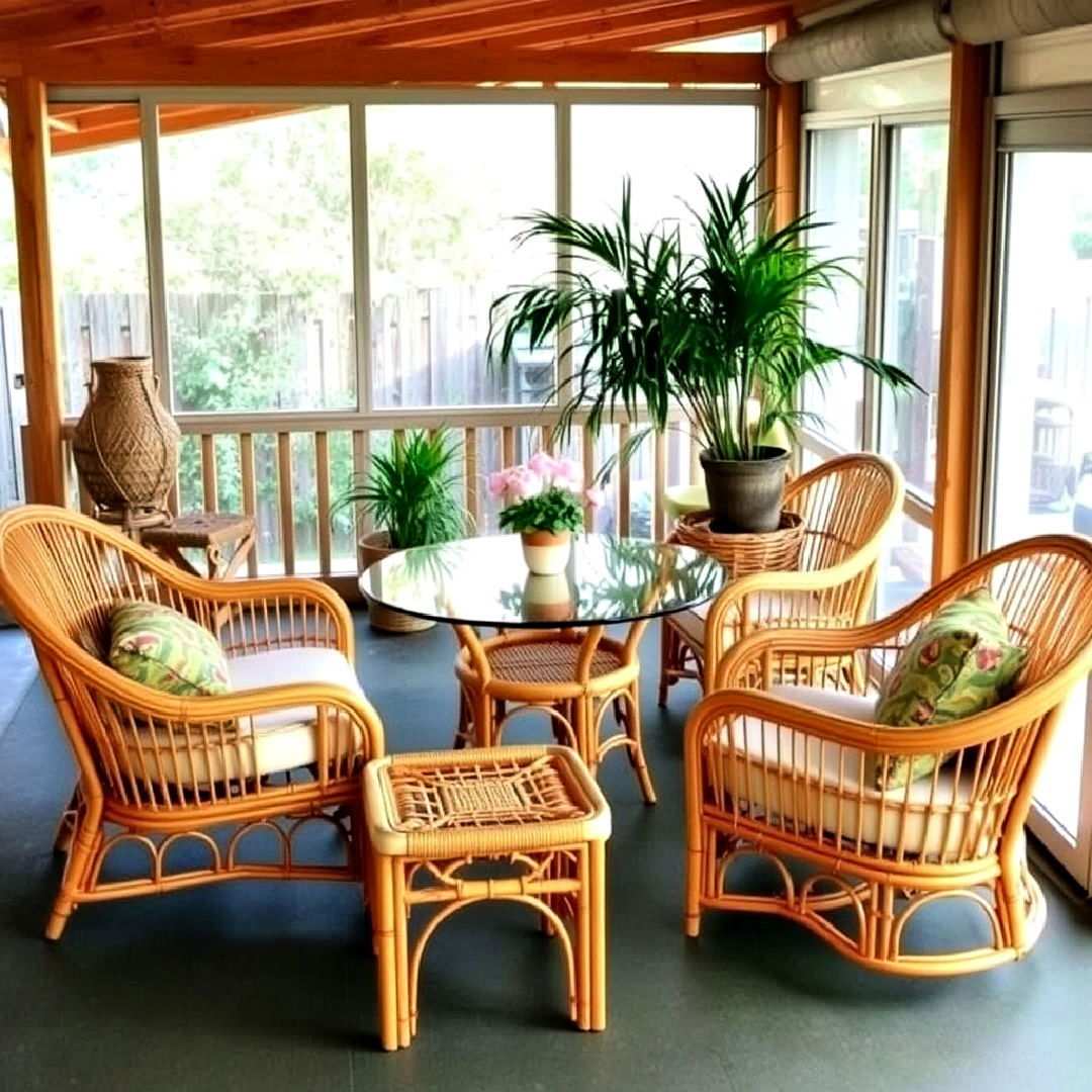 bamboo and rattan furniture