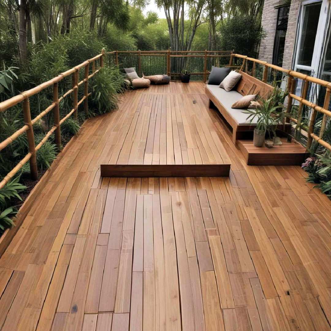 bamboo decking