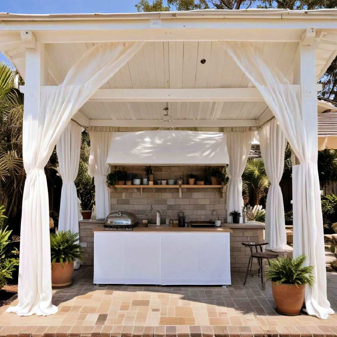 beach style cabana cover