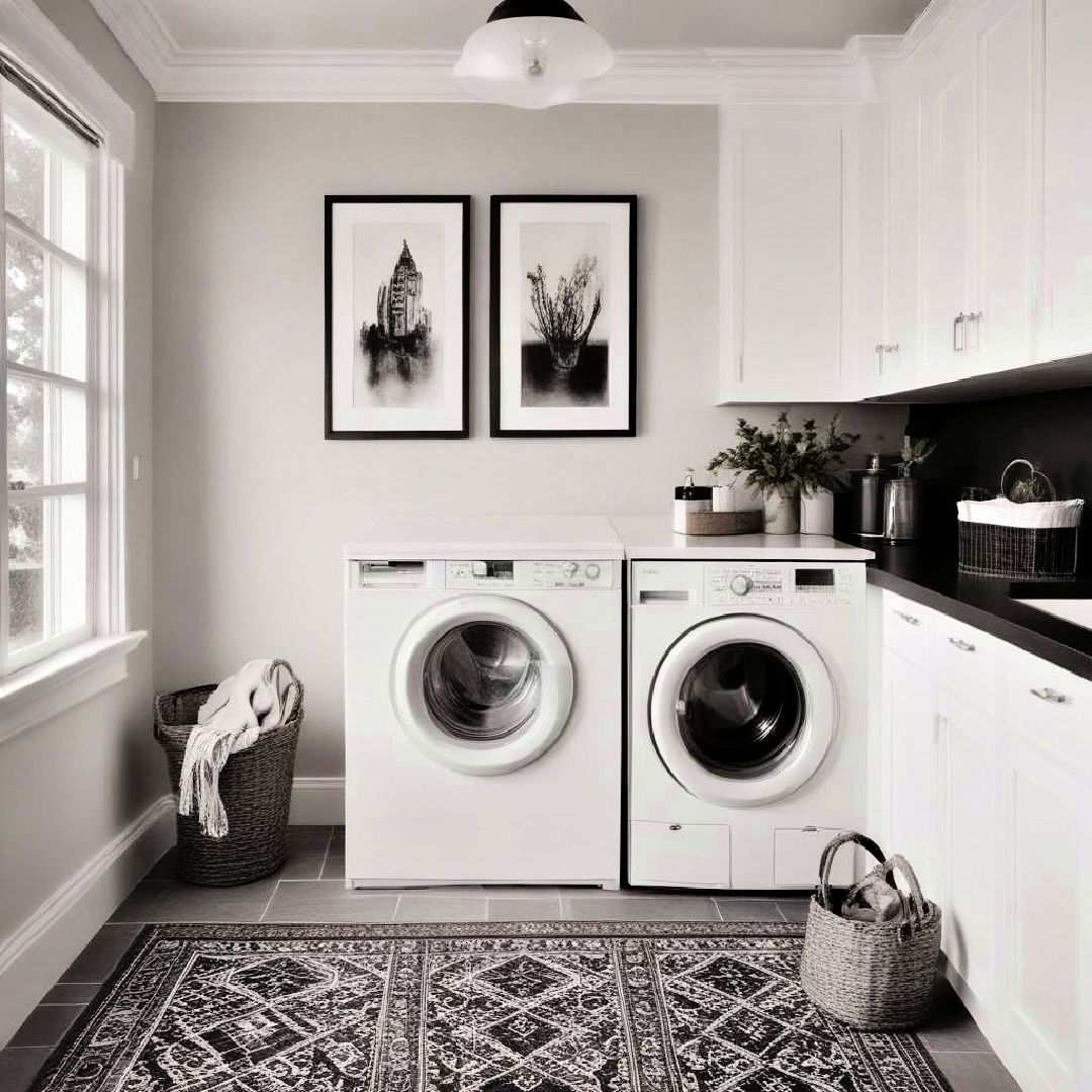 black and white artwork