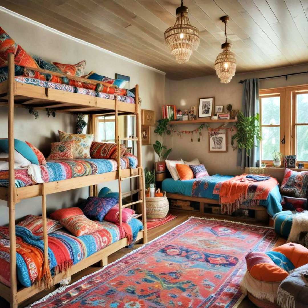 bohemian bunk oasis