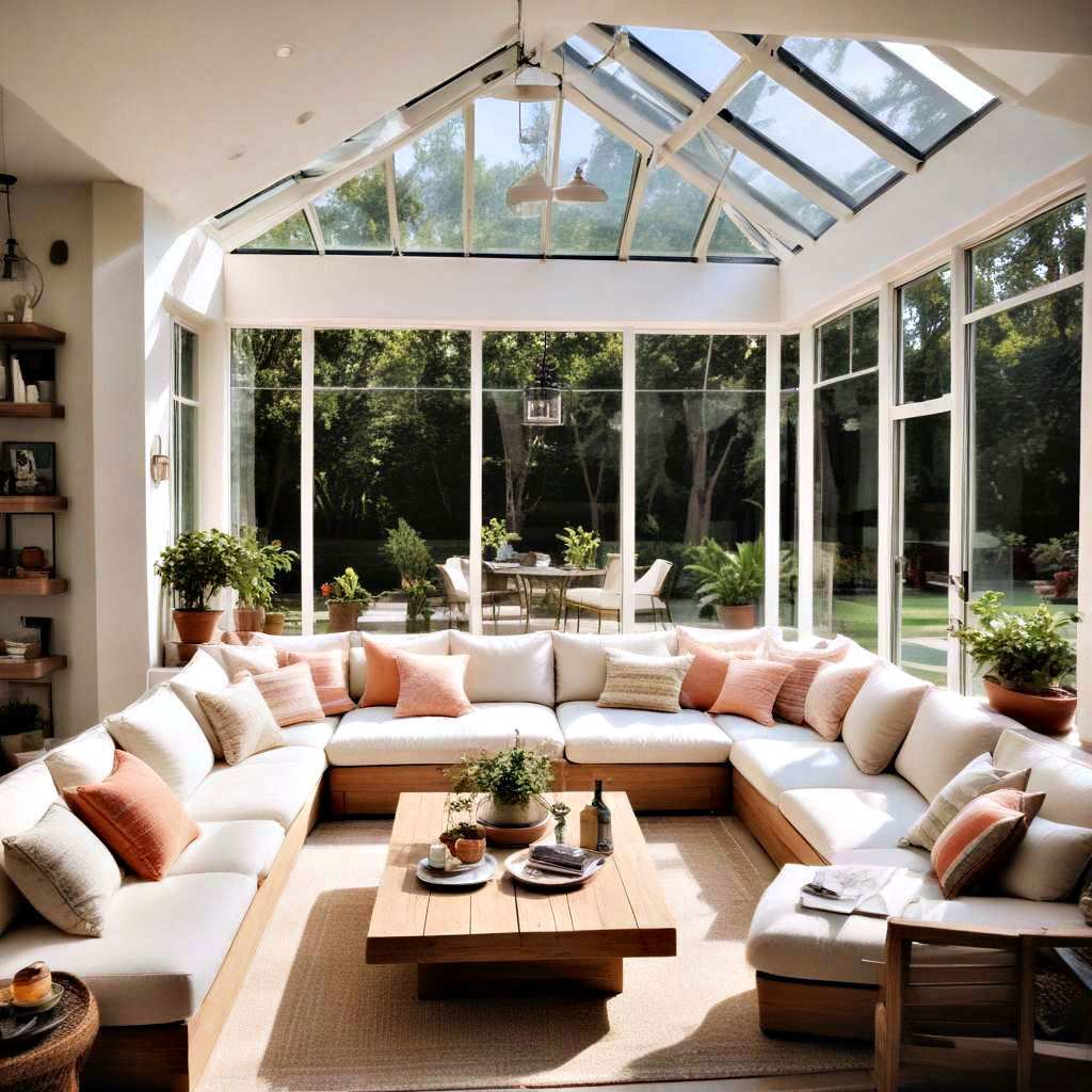 bright and airy lounge