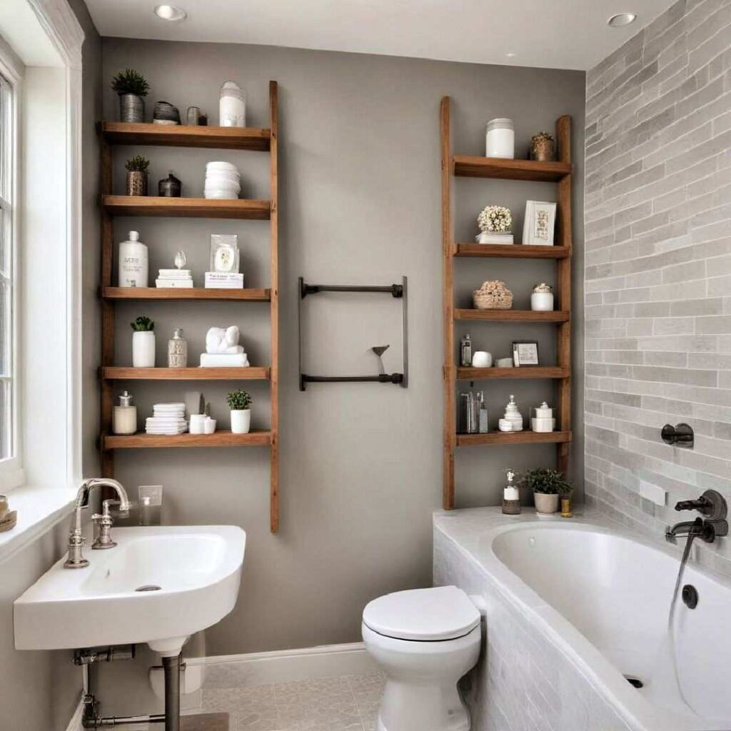 25 Small Bathroom Shelving Ideas To Declutter Your Space — PlantWorksNYC