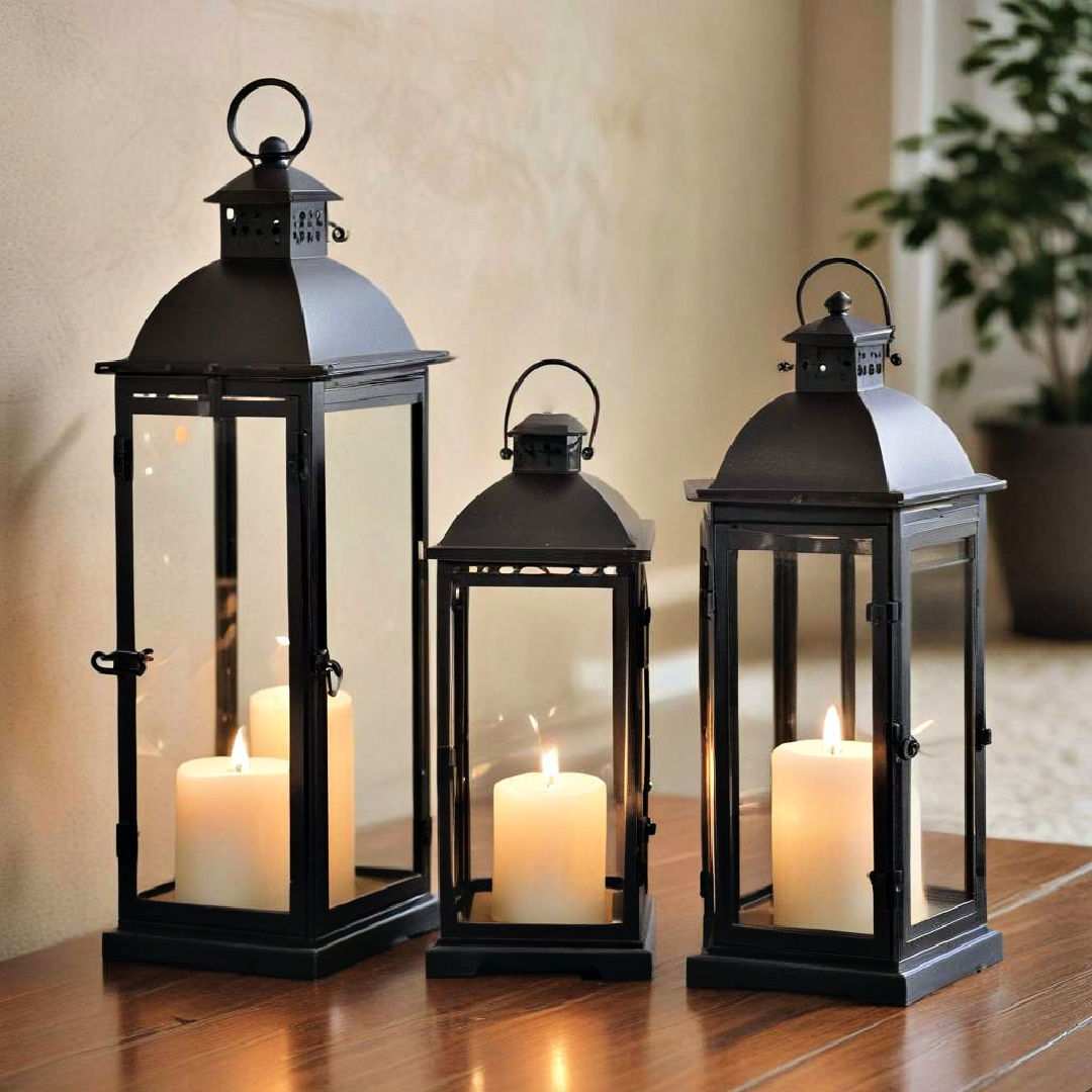 candle lanterns