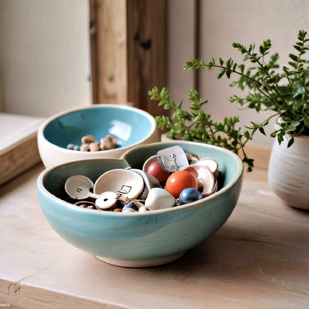ceramic bowls for keys