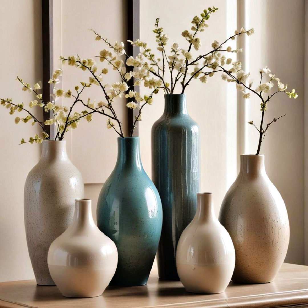 ceramic vases