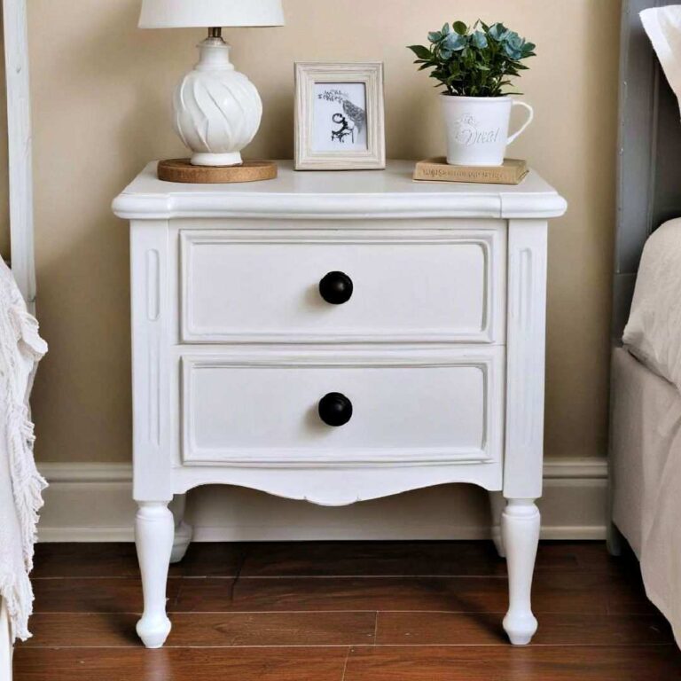 chalk paint nightstands