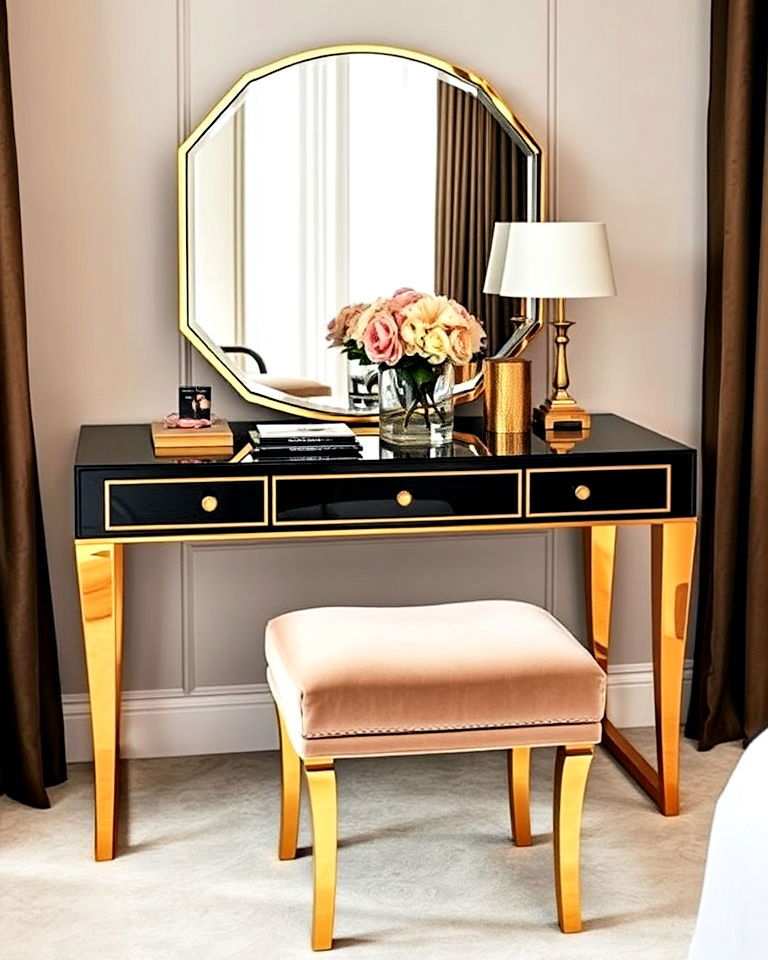 chanel style dressing table