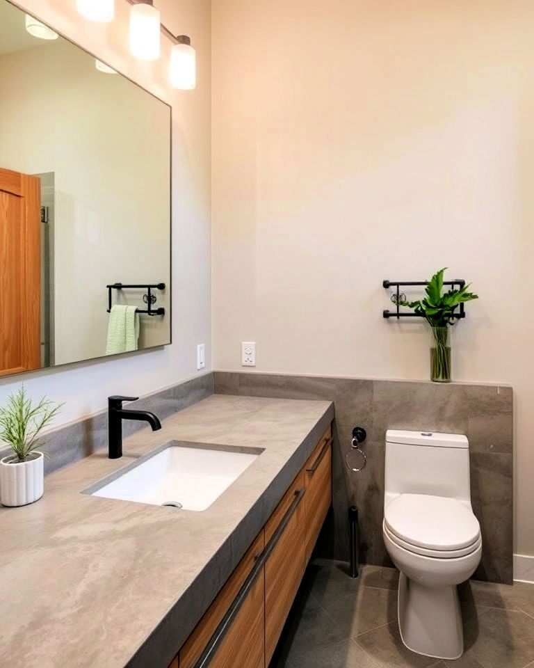 concrete vanity countertop