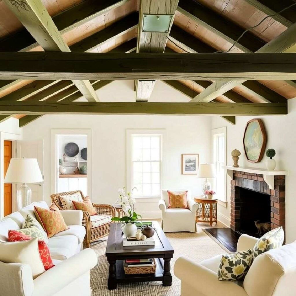 25 Exposed Beam Living Room Ideas for Rustic Charm — PlantWorksNYC