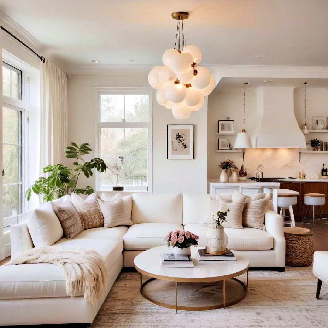 decorate with statement lighting