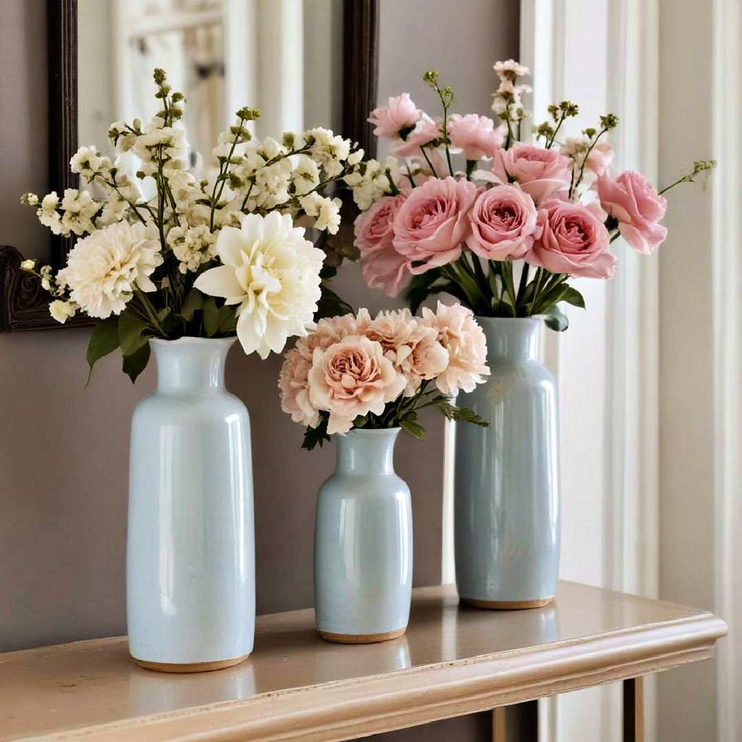 elegant vases