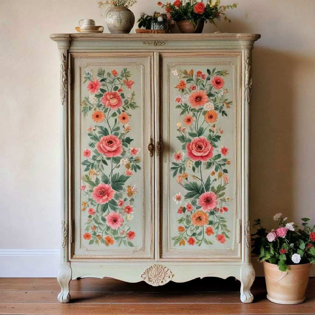 floral armoires