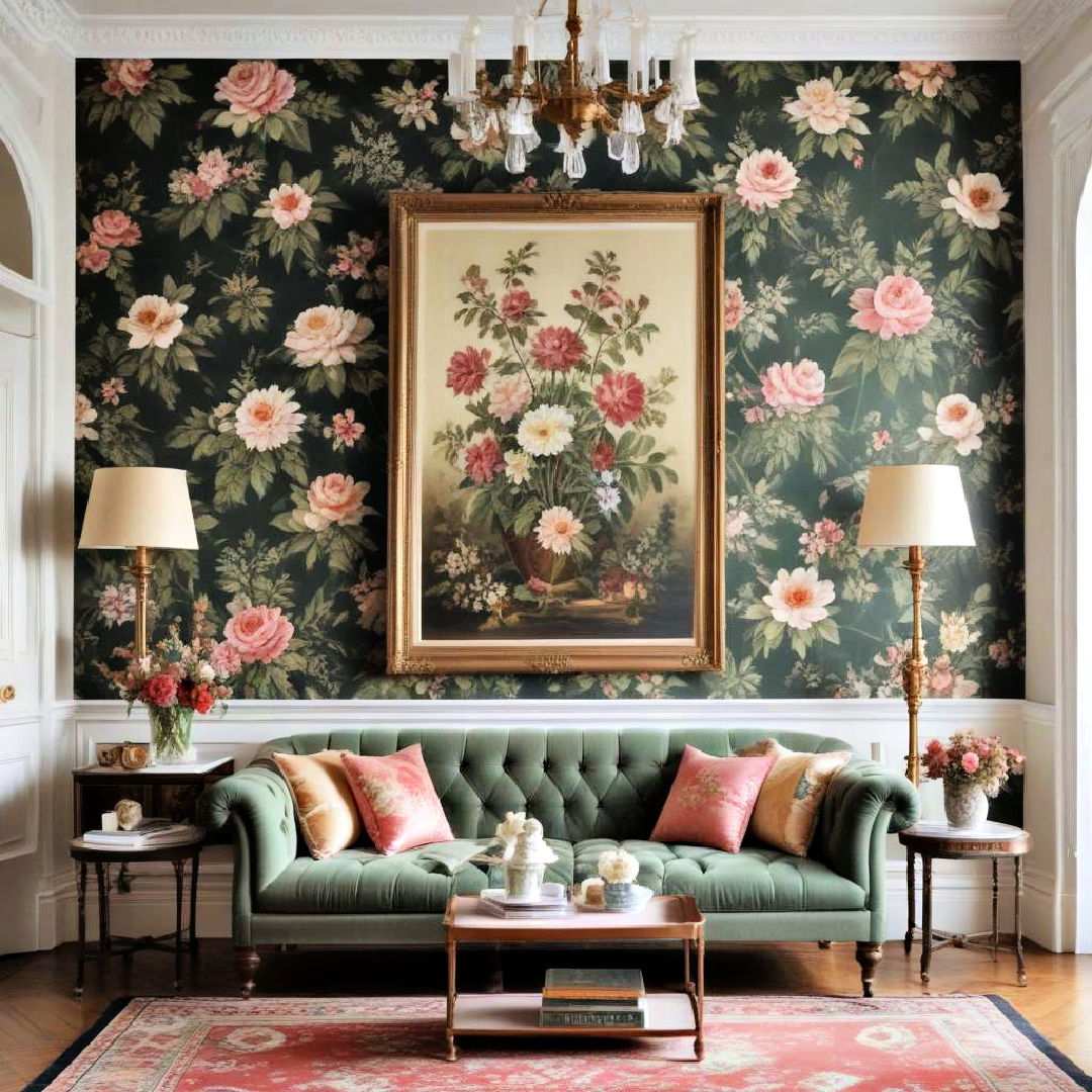 floral or botanical prints for nature inspired accents