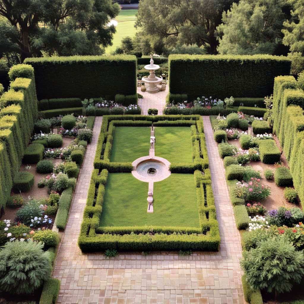 formal gardens