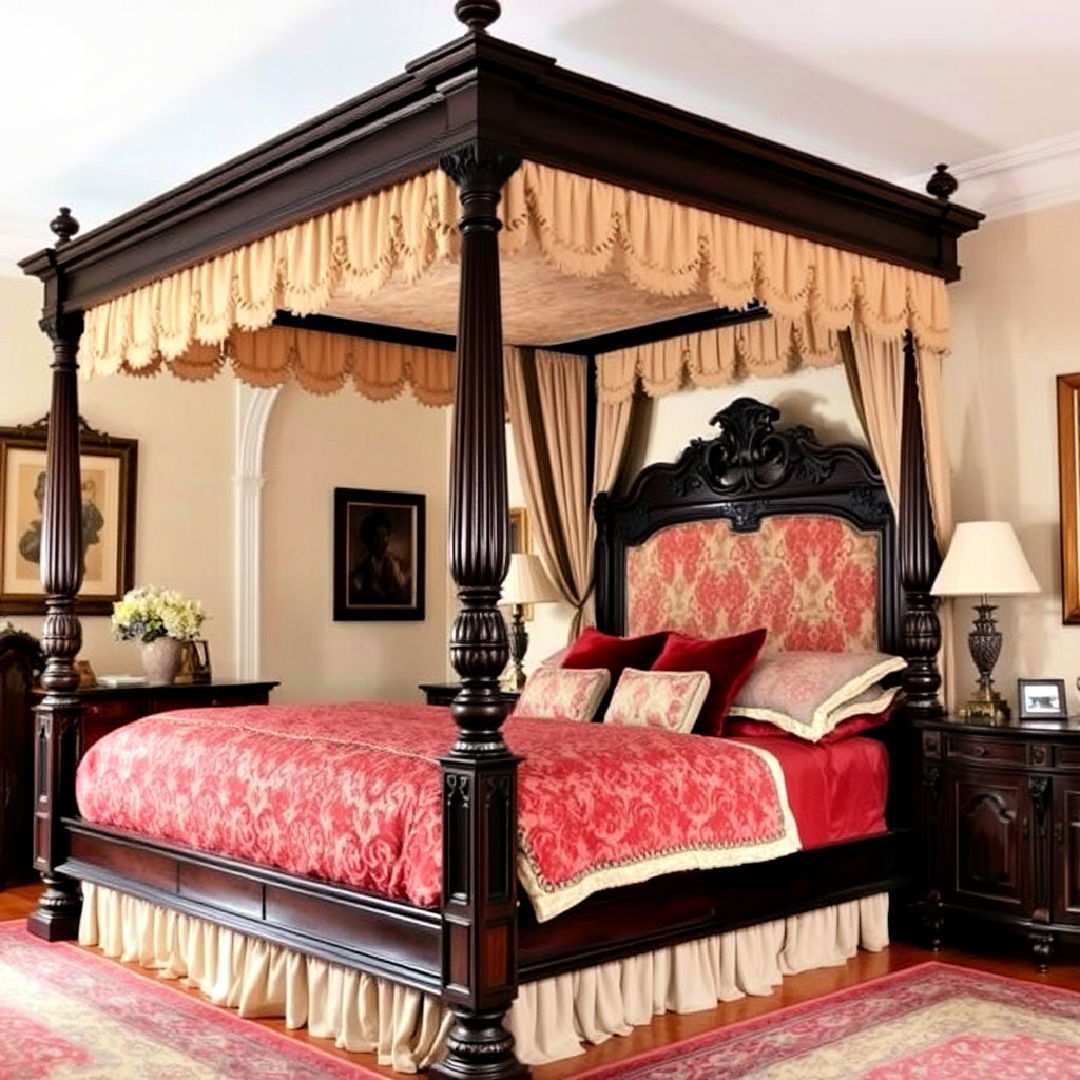 four poster beds for romantic grandeur