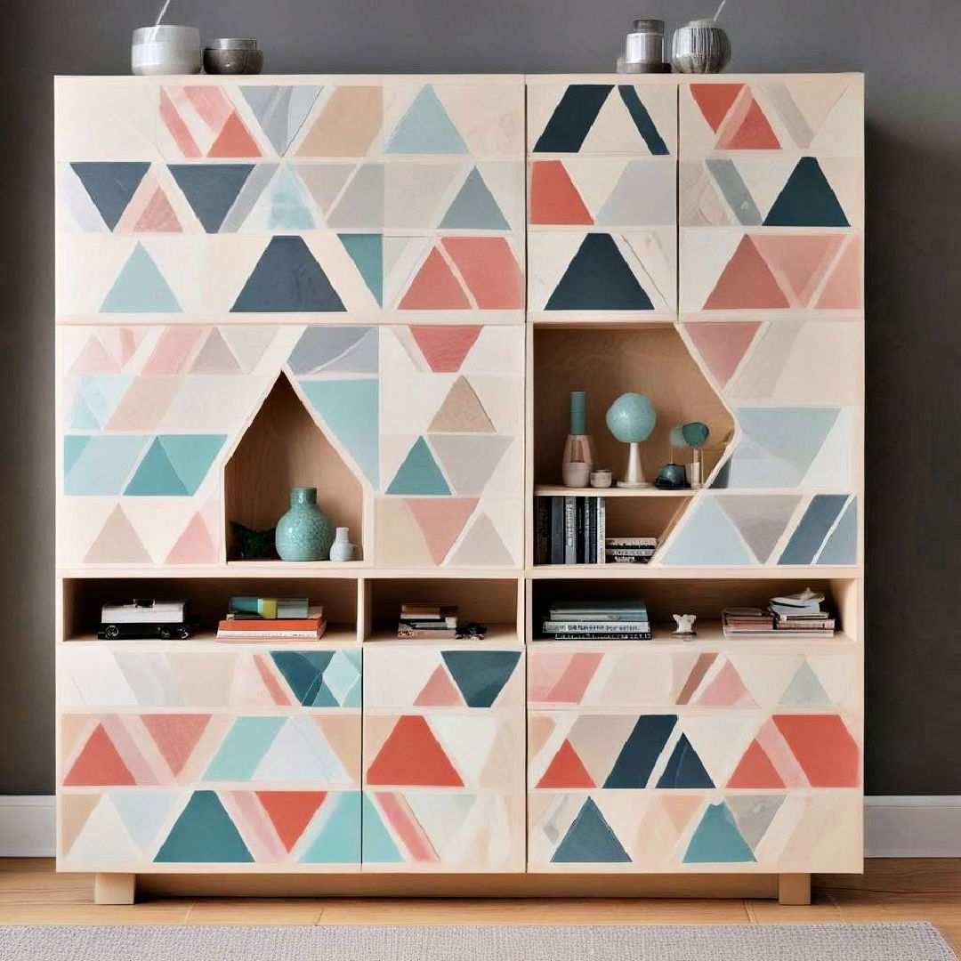 geometric cabinets