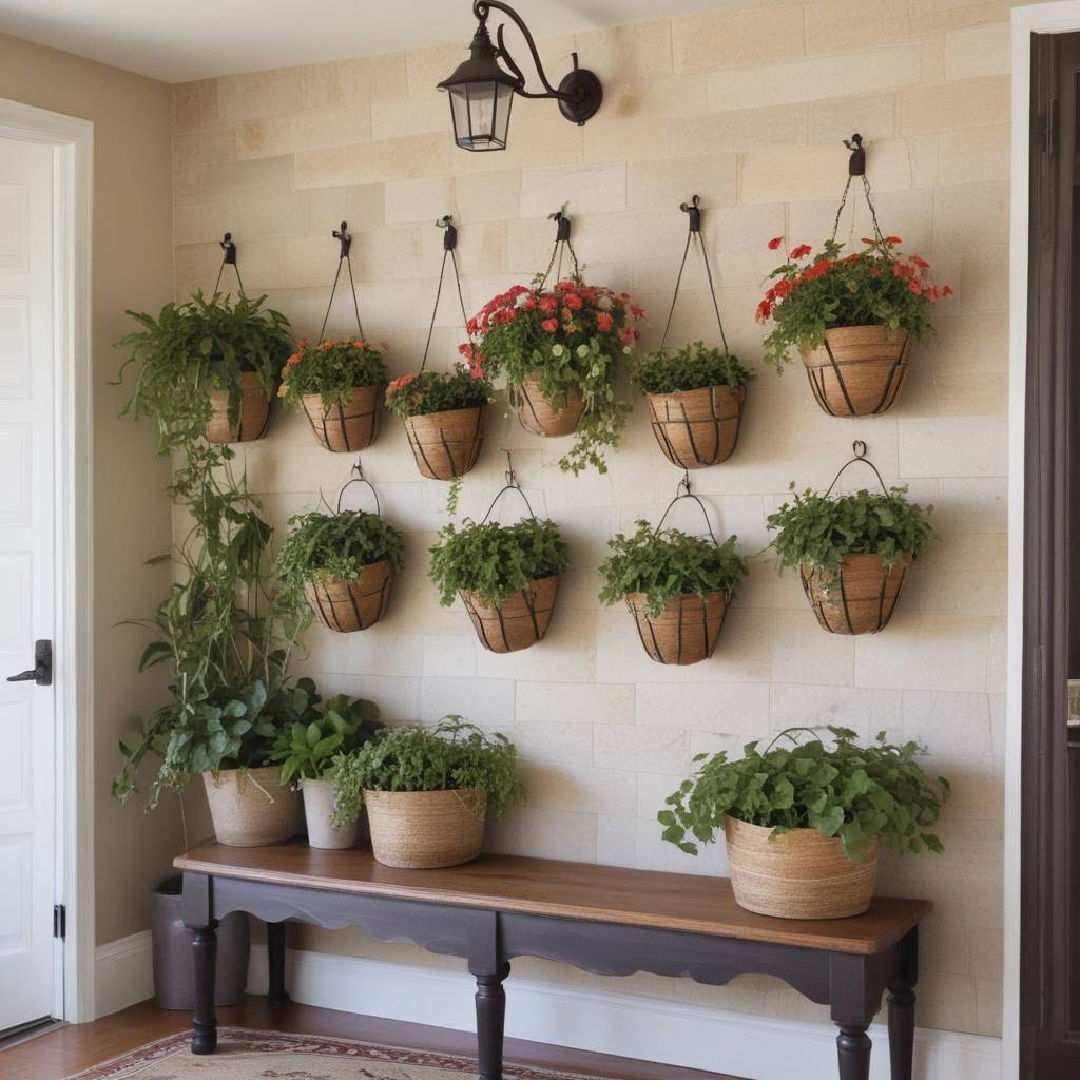 hanging baskets