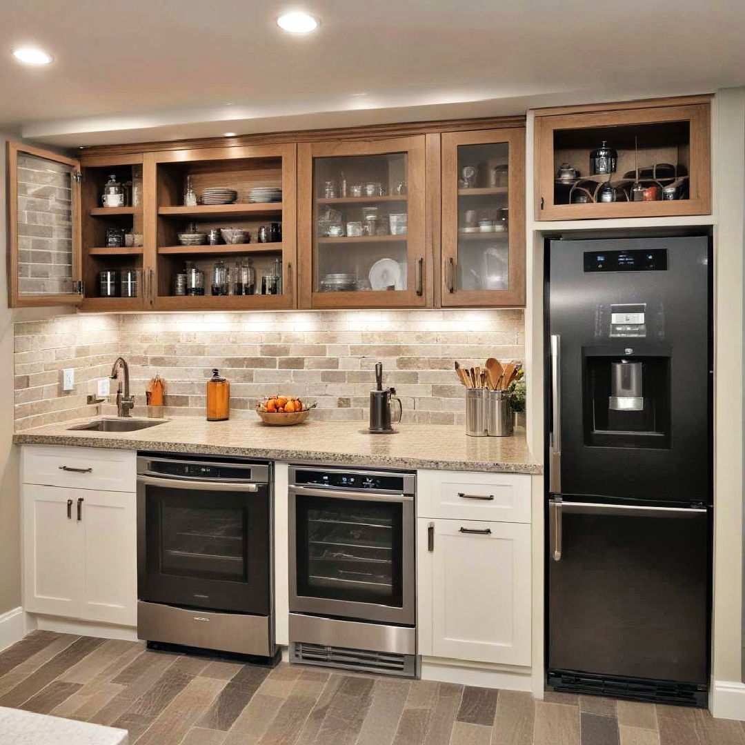 incorporate built in appliances