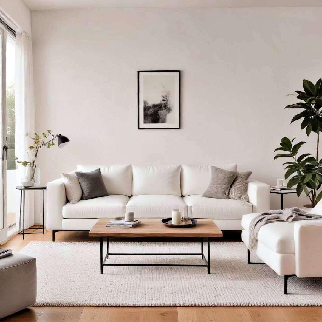 incorporate minimalist furniture
