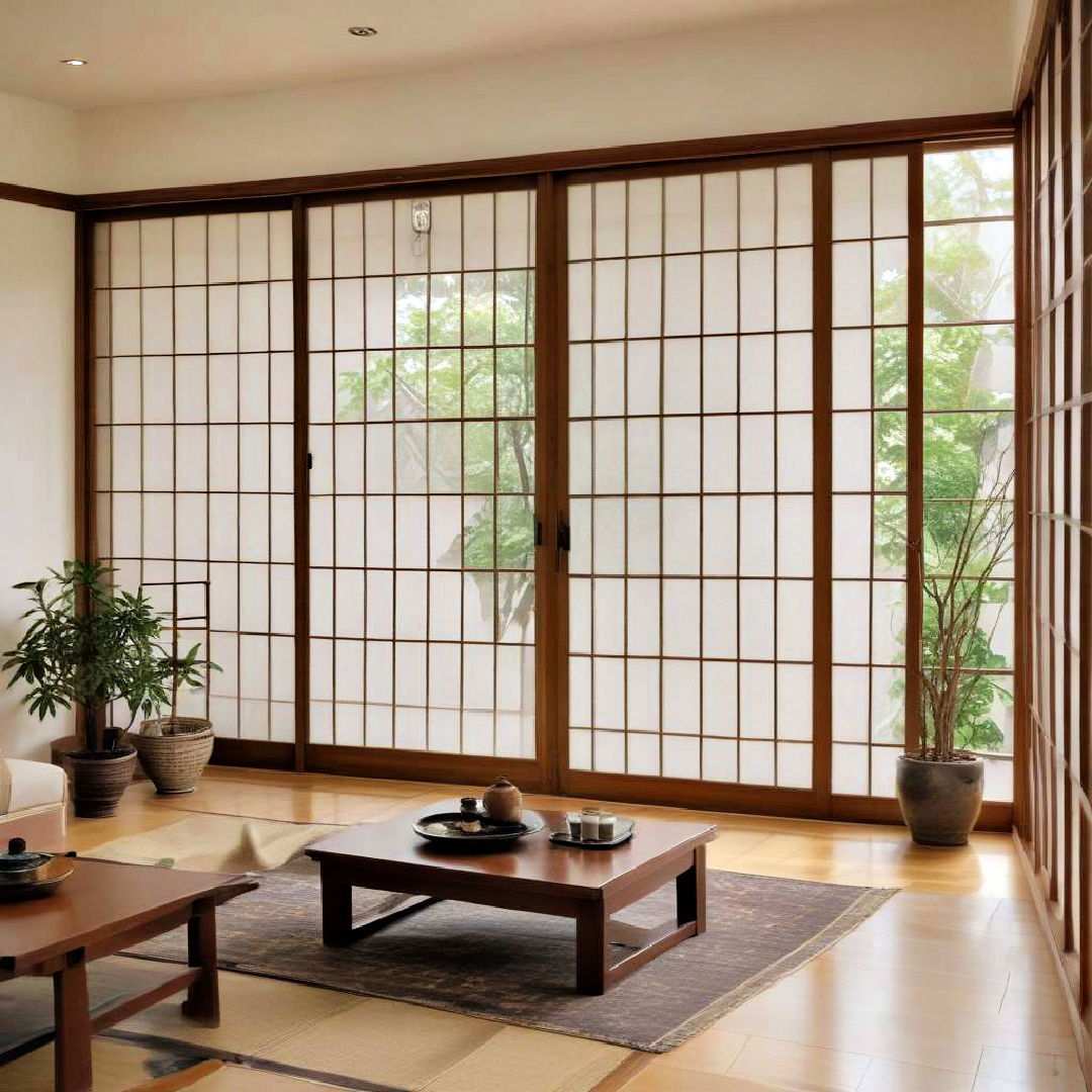 incorporate shoji screens