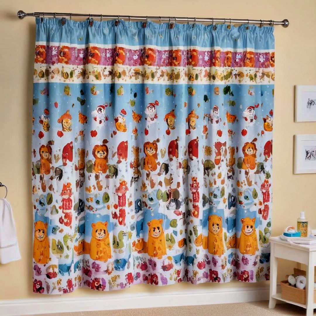 kids themed curtains
