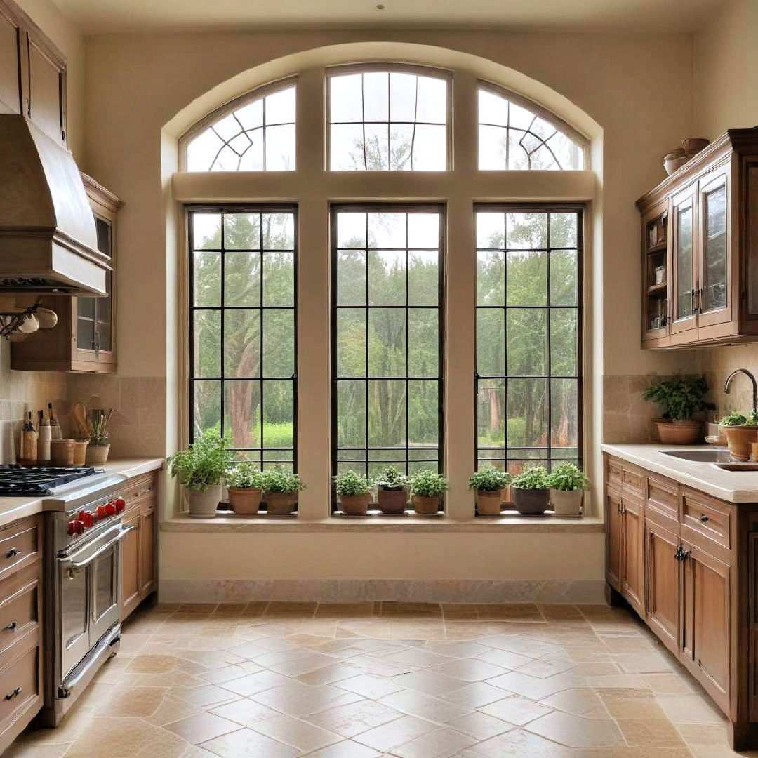 large windows