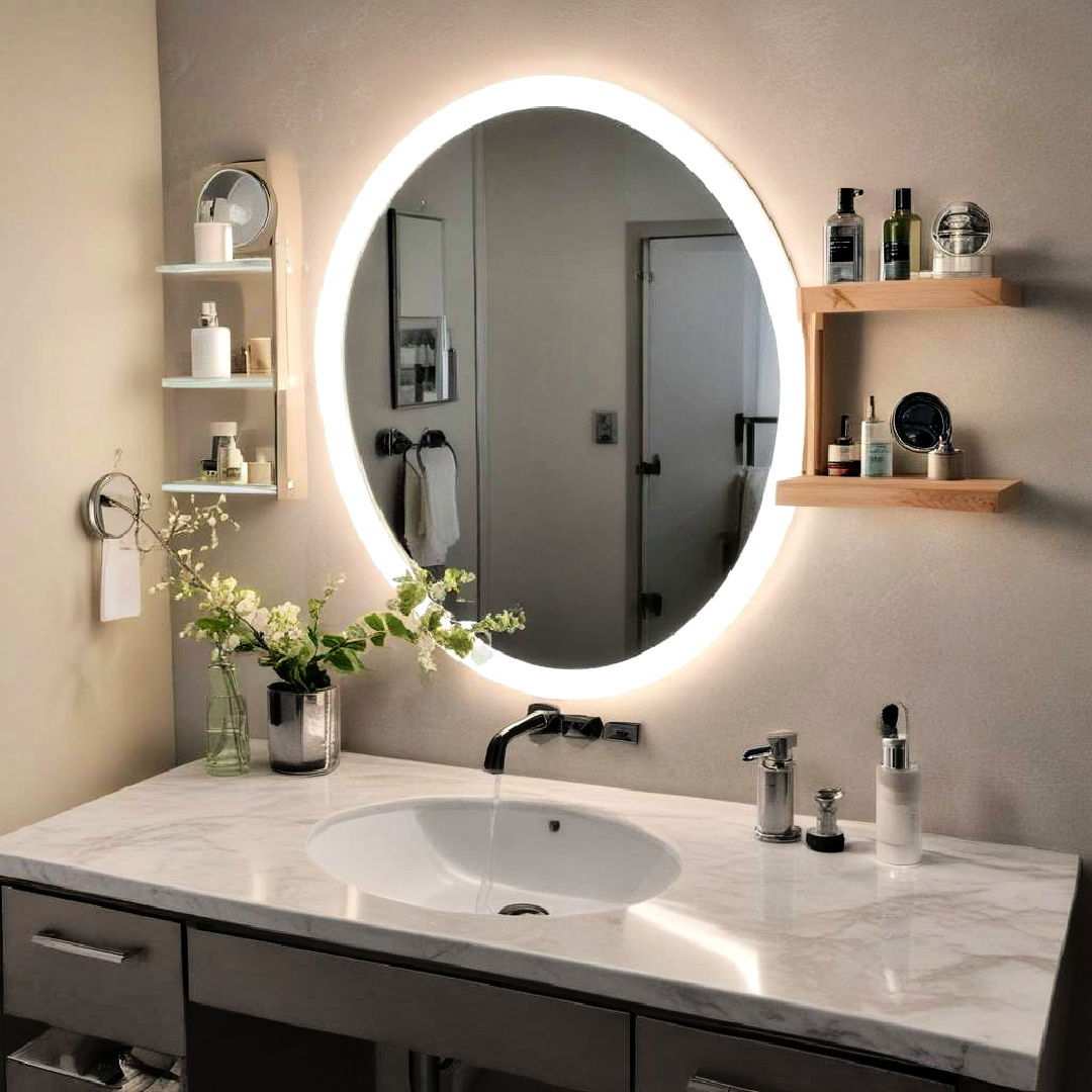 led lighted mirrors
