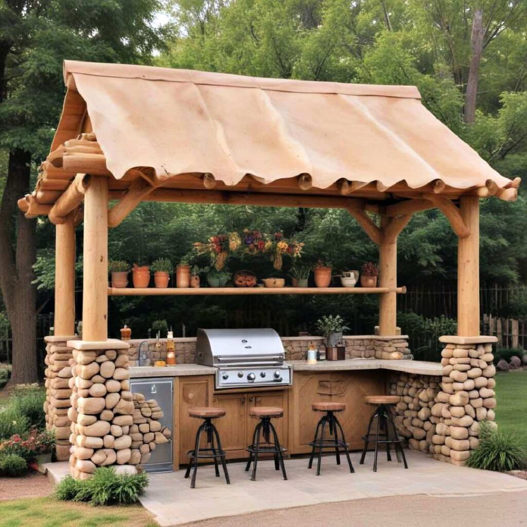 25 Covered Outdoor Kitchen Ideas for Entertaining in Style — PlantWorksNYC