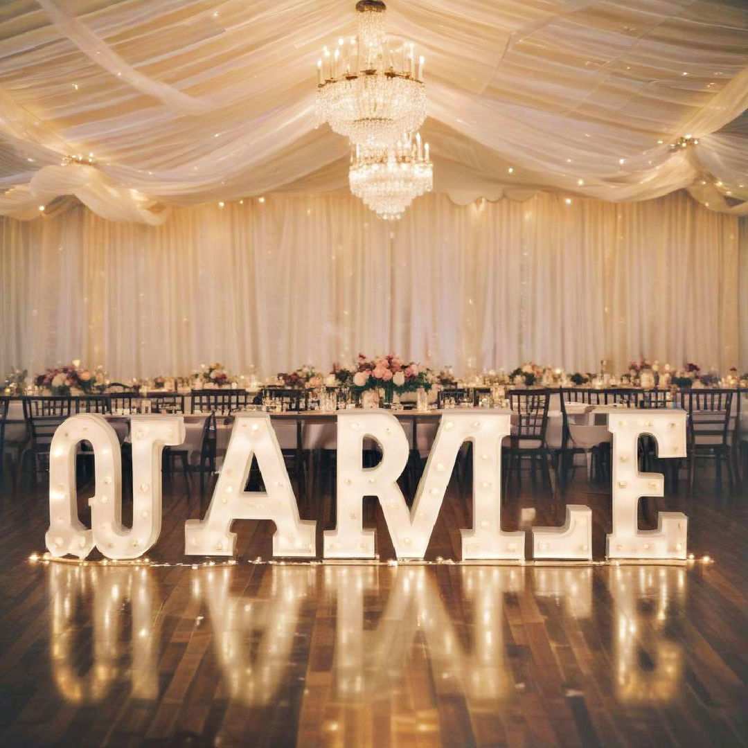 marquee letters