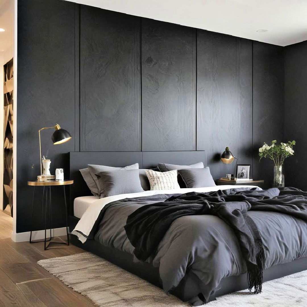 matte black wall panels