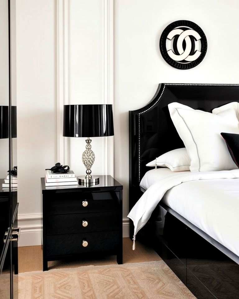 modern high gloss finishes furniture