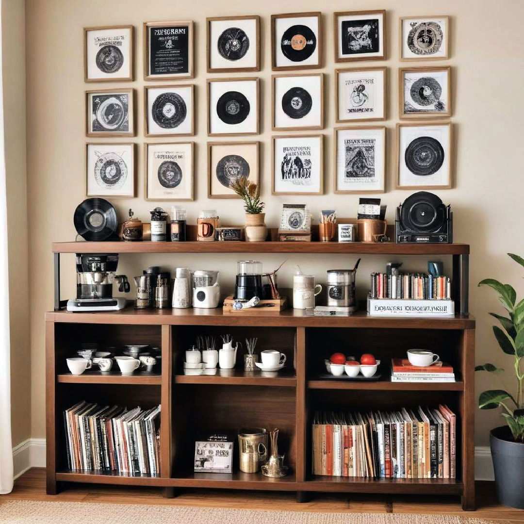 music lover’s coffee bar