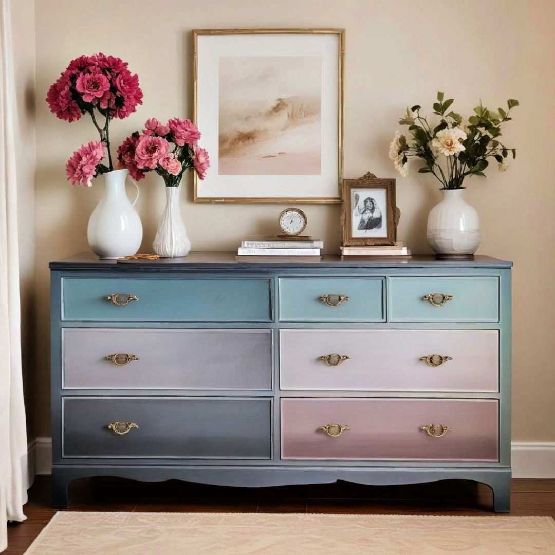 ombre dressers