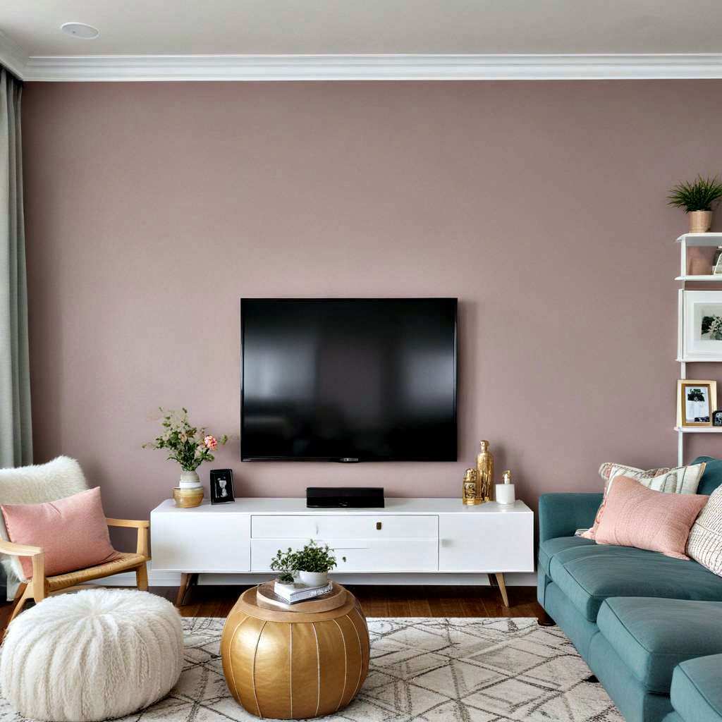 painted feature wall