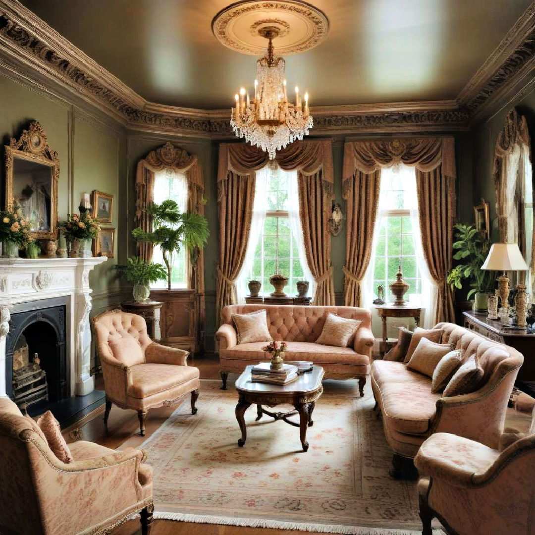 parlor rooms for formal gatherings