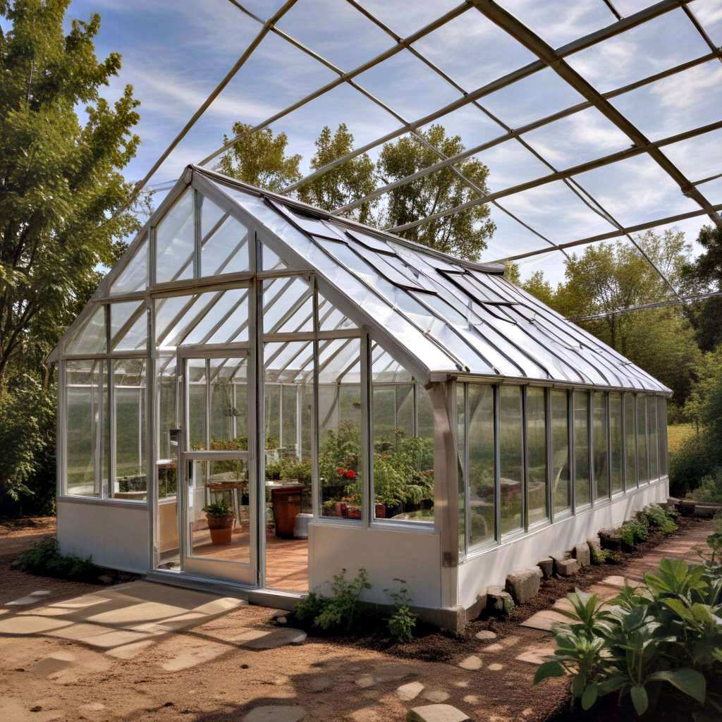 passive solar greenhouse