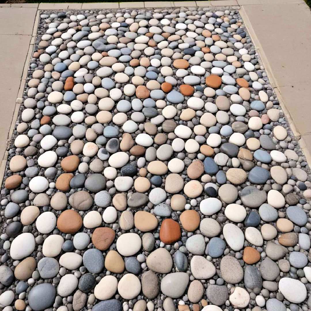 pebble mosaic