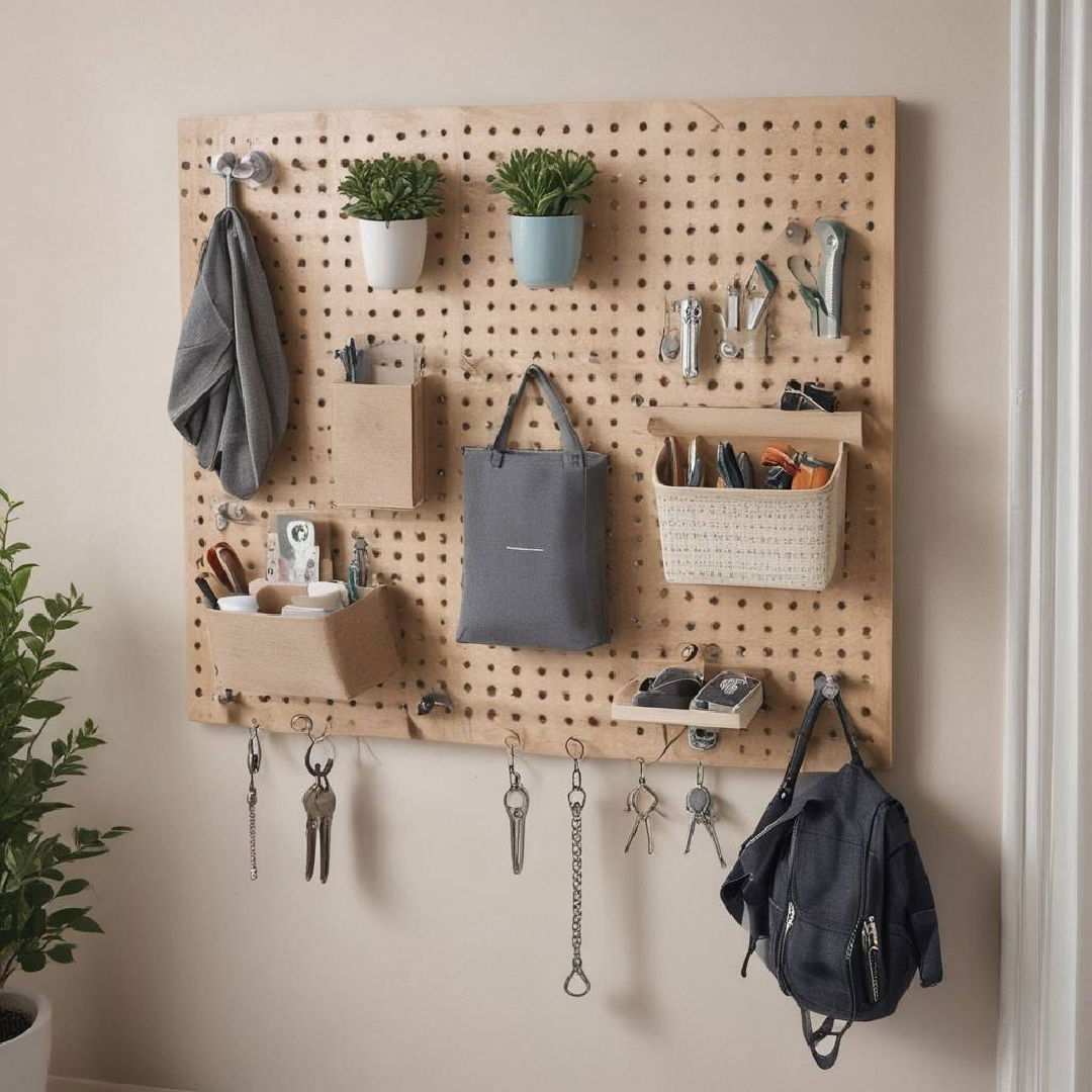 pegboard organizer