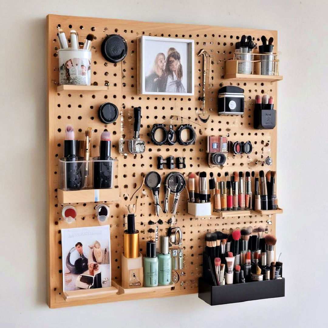 pegboard wall organizer