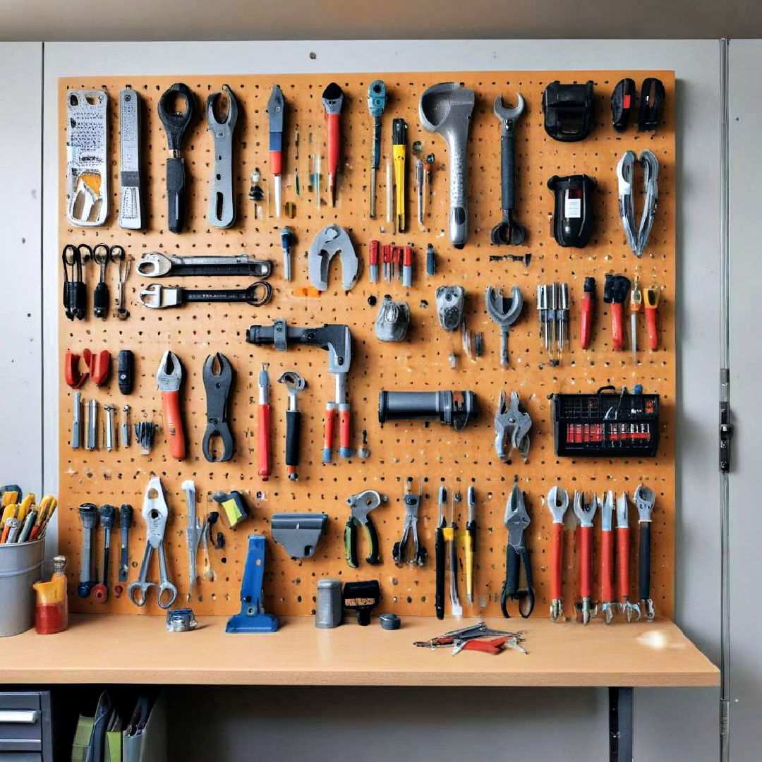 pegboard walls